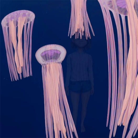 Meduzy mobilne planetarium Sfera Wiedzy Woda - Tajemnice H2O