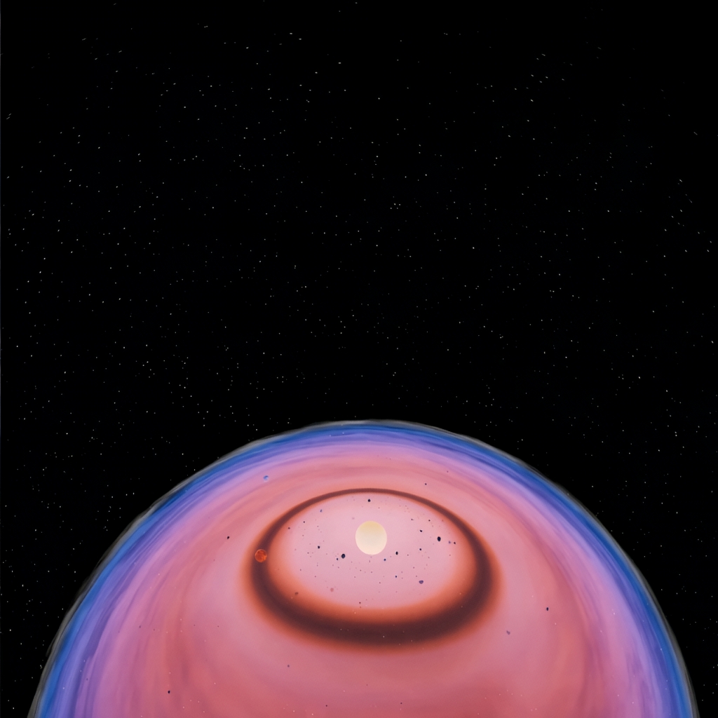 Zanieczyszczenie Powietrza - dysk protoplanetarny - mobilne planetarium Sfera Wiedzy